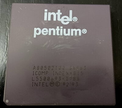 Procesor Pentium MMX 166Mhz